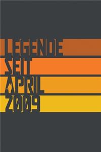 Legende seit April 2009