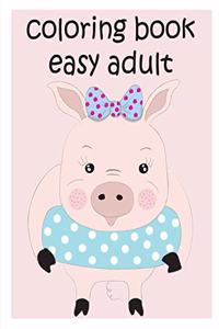 Coloring Book Easy Adult