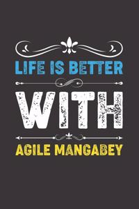 Life Is Better With Agile Mangabey