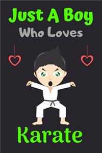 Just A Boy Who Loves Karate