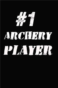 #1 Archery Player Notebook