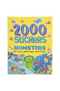 2000 Stickers Monsters Activity Book