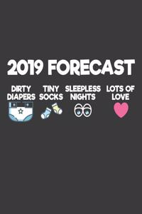 2019 Forecast Dirty Diapers, Tiny Socks, Sleepless Nights, Lots of Love