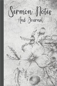 Sermon Notes and Journal