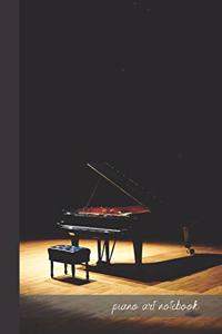 piano art notebook
