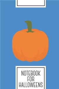 Notebook for Halloweens