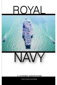 Royal Navy 5 x 8 Weekly 2020 Planner