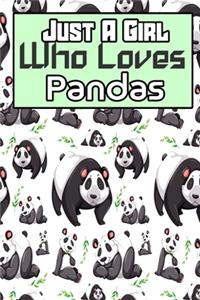 just a girl who loves pandas