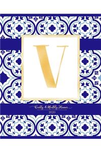 Weekly & Monthly Planner 2020 V