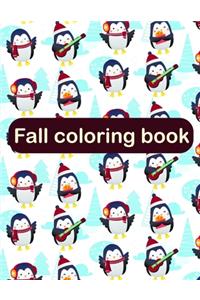 Fall coloring book
