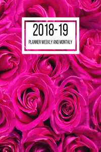 2018-19 Planner Weekly and Monthly