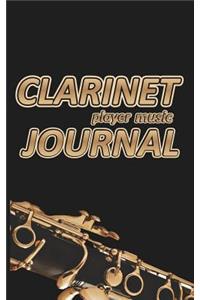 Clarinet Player Music Journal