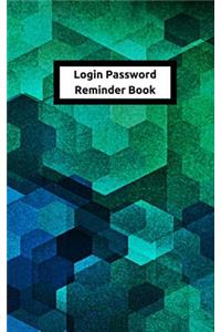Login Password Reminder Book