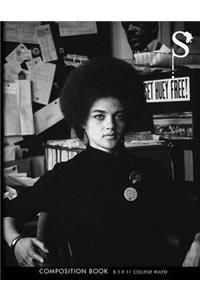 Sacred Struggle(TM) No 48 - Kathleen Cleaver Composition Book College Ruled
