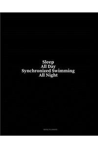 Sleep All Day Synchronized Swimming All Night: Menu Planner