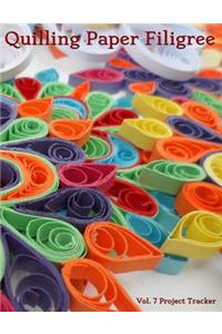 Quilling Paper Filigree Vol. 7 Project Tracker