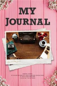 My Journal - Diabetes Journal - Easy to Use Blood Sugar Logbook for Type 1 Diabetes (Glycemic Record / Blood Glucose Tracker) T1d - Floral Daily Diabetes Journal Logbook - Type One Teen / Type One Toddler