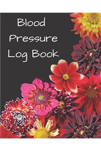 Blood Pressure Log Book/BP Recording Book (104 pages)