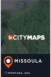 City Maps Missoula Montana, USA