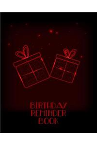 Birthday Reminder Book