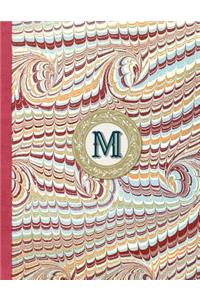 Monogrammed M 2018 Diary Monthly & Weekly Planner