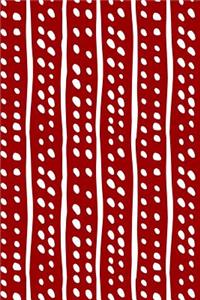 Journal Notebook White Lines and Spots Pattern 3