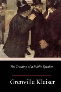 Training of a Public Speaker