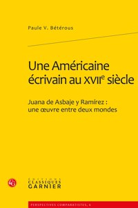 Une Americaine Ecrivain Au Xviie Siecle