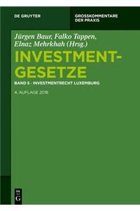 Investmentrecht Luxemburg