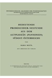 Bedeutende Proboscidier-Neufunde Aus Dem Altpliozän (Pannonien) Südost-Österreichs