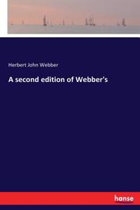 second edition of Webber's