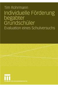 Individuelle Förderung Begabter Grundschüler