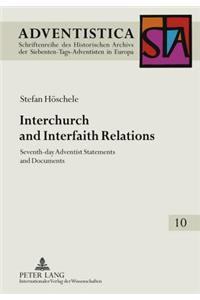 Interchurch and Interfaith Relations