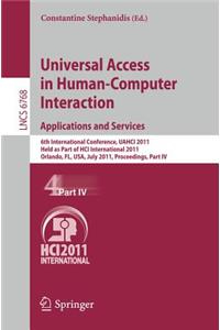 Universal Access in Human-Computer Interaction. Applications and Services