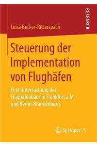 Steuerung Der Implementation Von Flughäfen