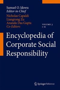 Encyclopedia of Corporate Social Responsibility, 4 Volumes Set