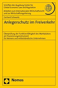 Anlegerschutz Im Freiverkehr