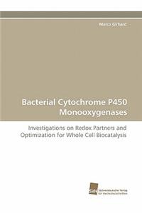 Bacterial Cytochrome P450 Monooxygenases