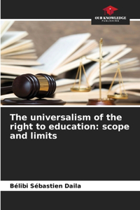 universalism of the right to education