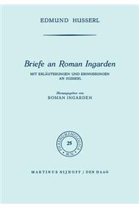 Briefe an Roman Ingarden