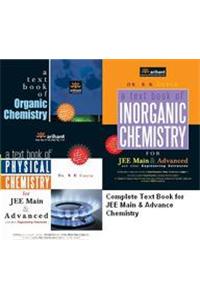 Complete TextBook in Chemistry (Physical, Organic & Inorganic-Set of 3 Books)
