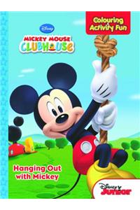Colouring and Activity - Hanging Out with Mickey
