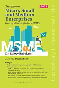 Treatise on Micro, Small and Medium Enterprises