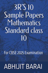 3R'S 10 Sample Papers Mathematics Standard class 10