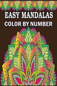 Easy Mandalas Color by Number