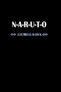 N-A-R-U-T-O c-o-l-o-r-i-n-g b-oo-k