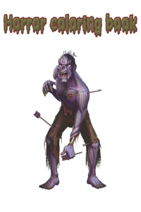 Horror coloring book