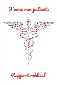 Carnet rapport medical infirmiere (N&B)