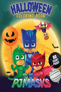 PJ Masks Halloween Coloring Book