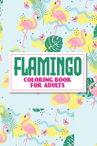 Flamingo Coloring Book For Adults